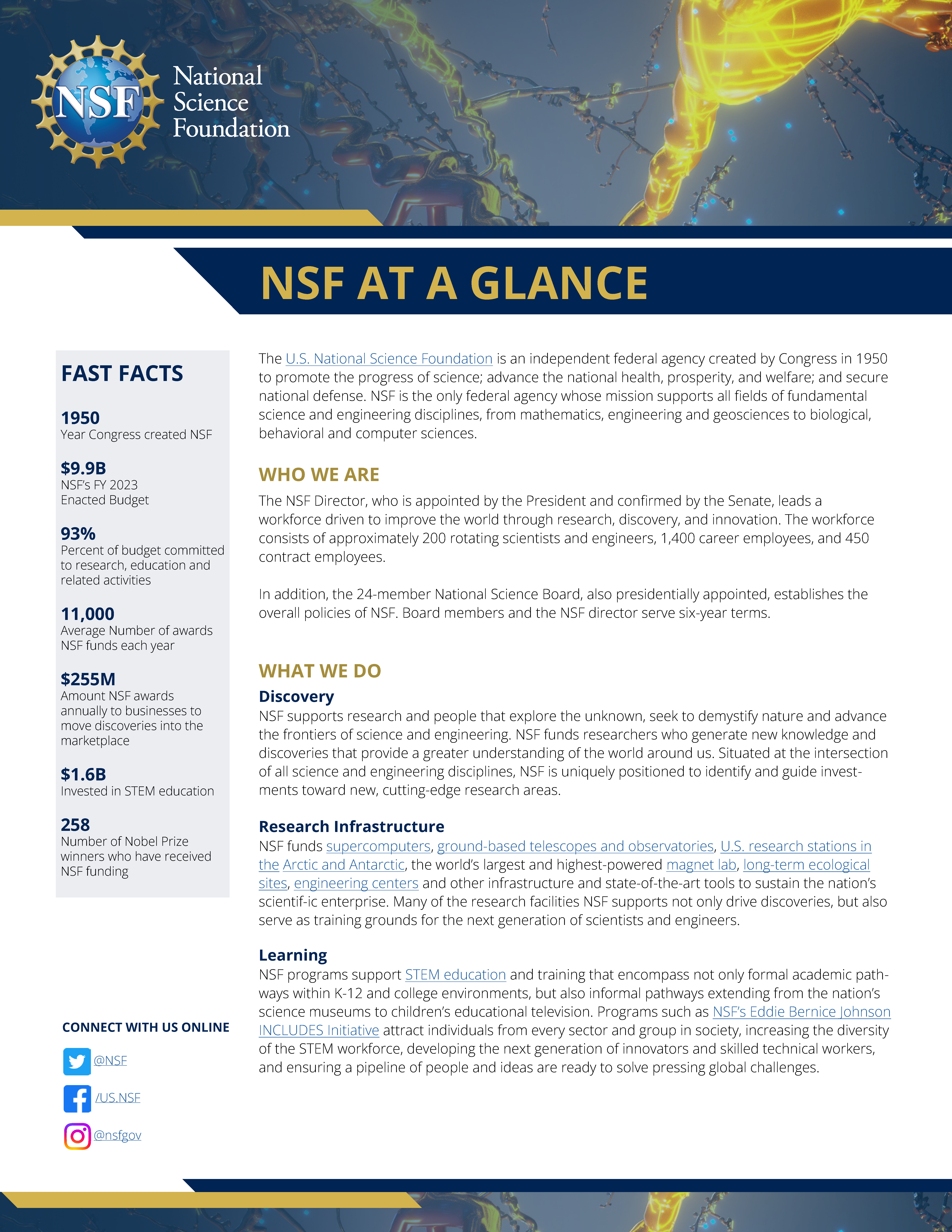 NAF at a Glance cover page